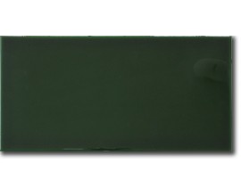 Azulejo color liso verde 14x28 cm.