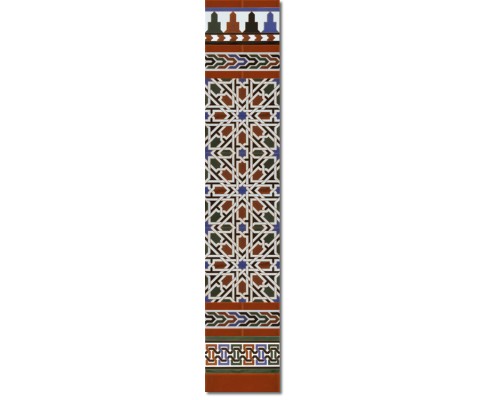 Arabian wall tiles ref. 530M Height 58.27 In.