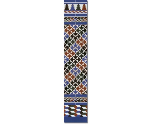 Arabian wall tiles ref. 580A Height 58.27 In.