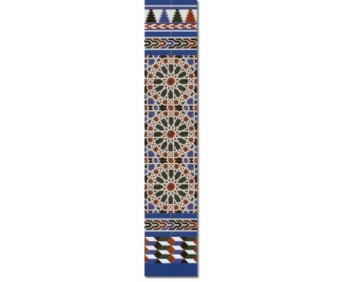 Arabian wall tiles ref. 550A Height 58.27 In.