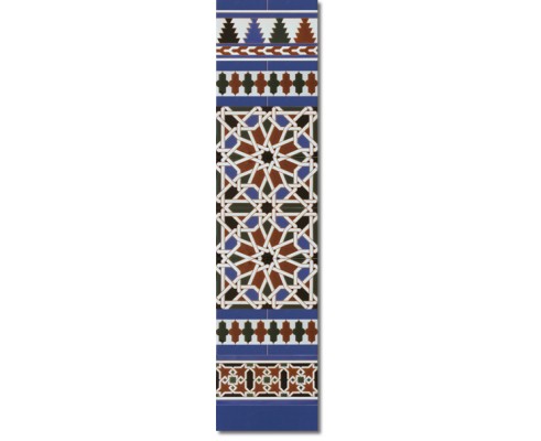 Arabian wall tiles ref. 540A Height 58.27 In.