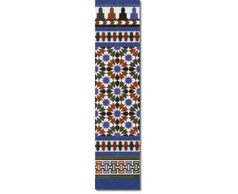 Arabian wall tiles ref. 570A Height 47.24 In.